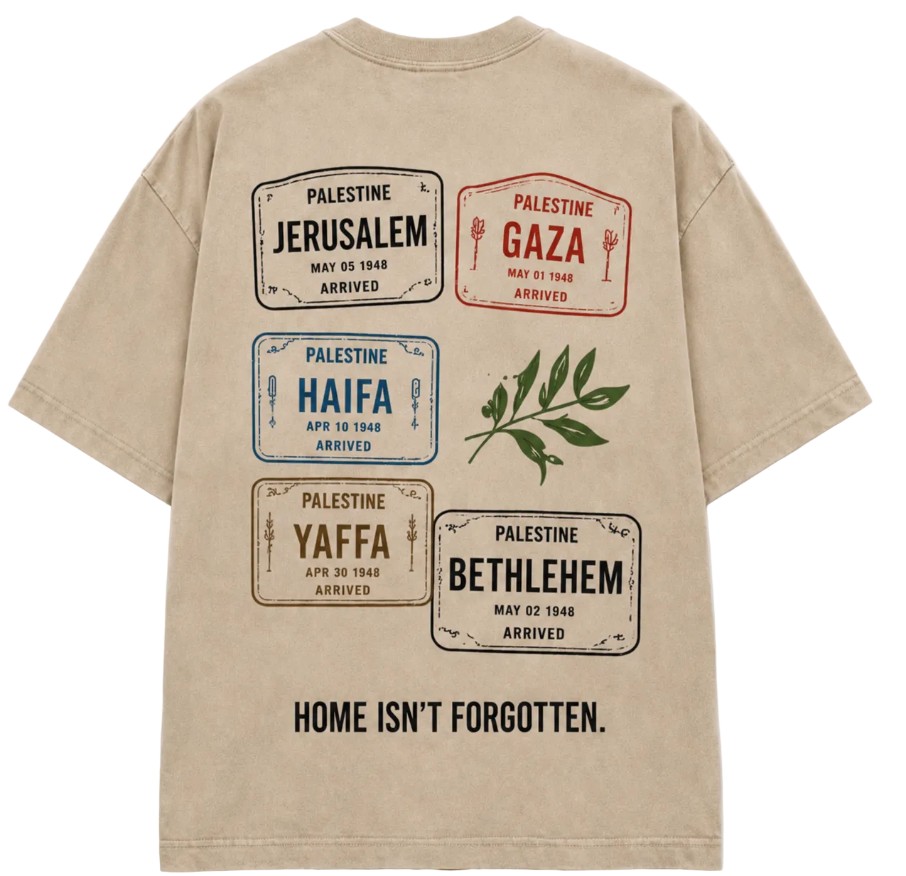 TWZ Stamped Passport Tee
